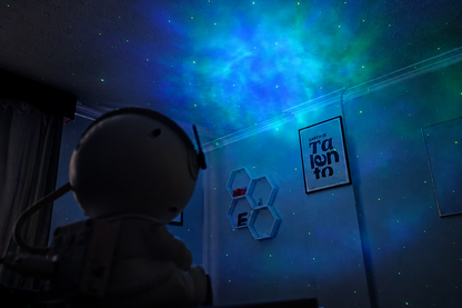 Proyector galáctico astronauta